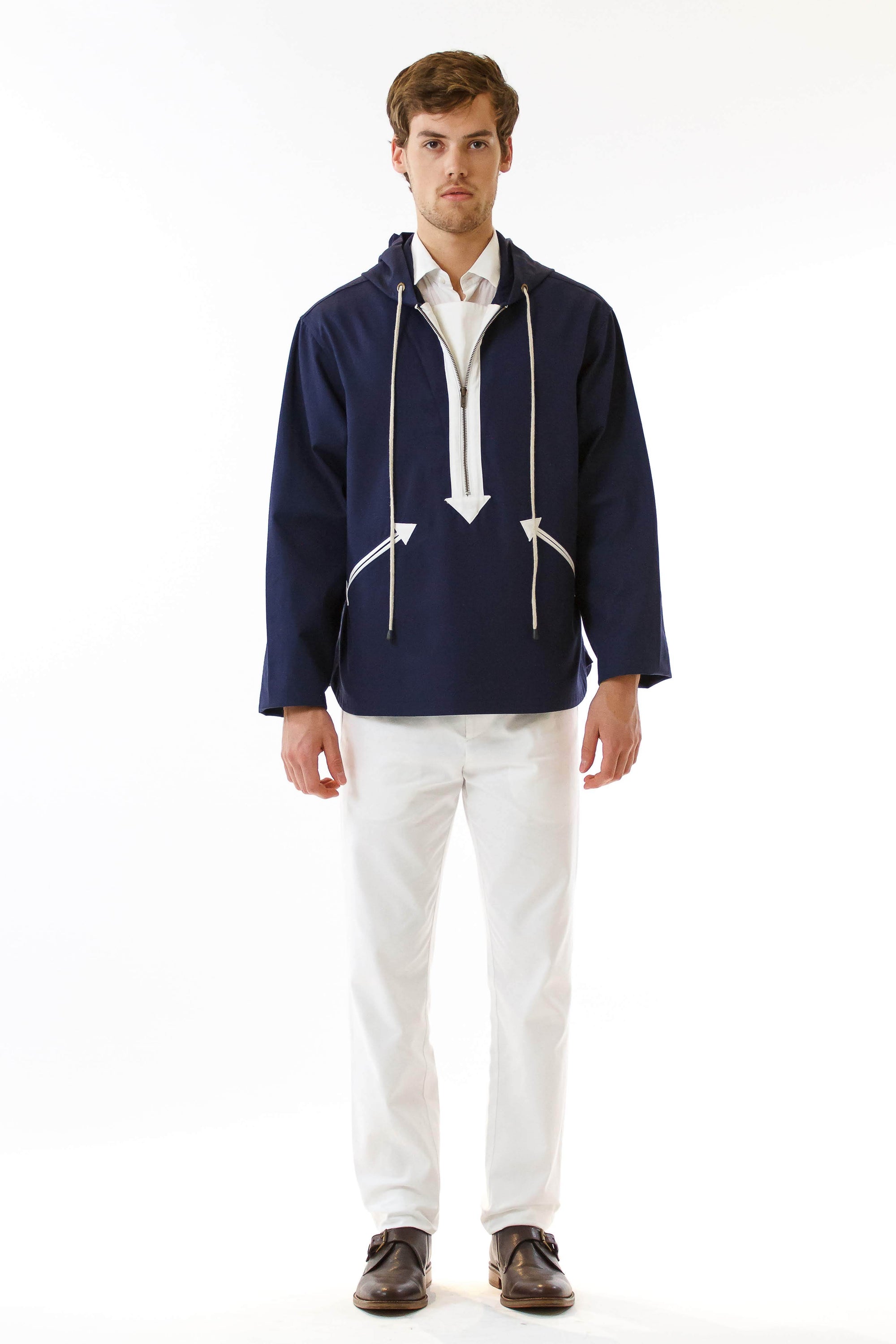 Navy anorak best sale